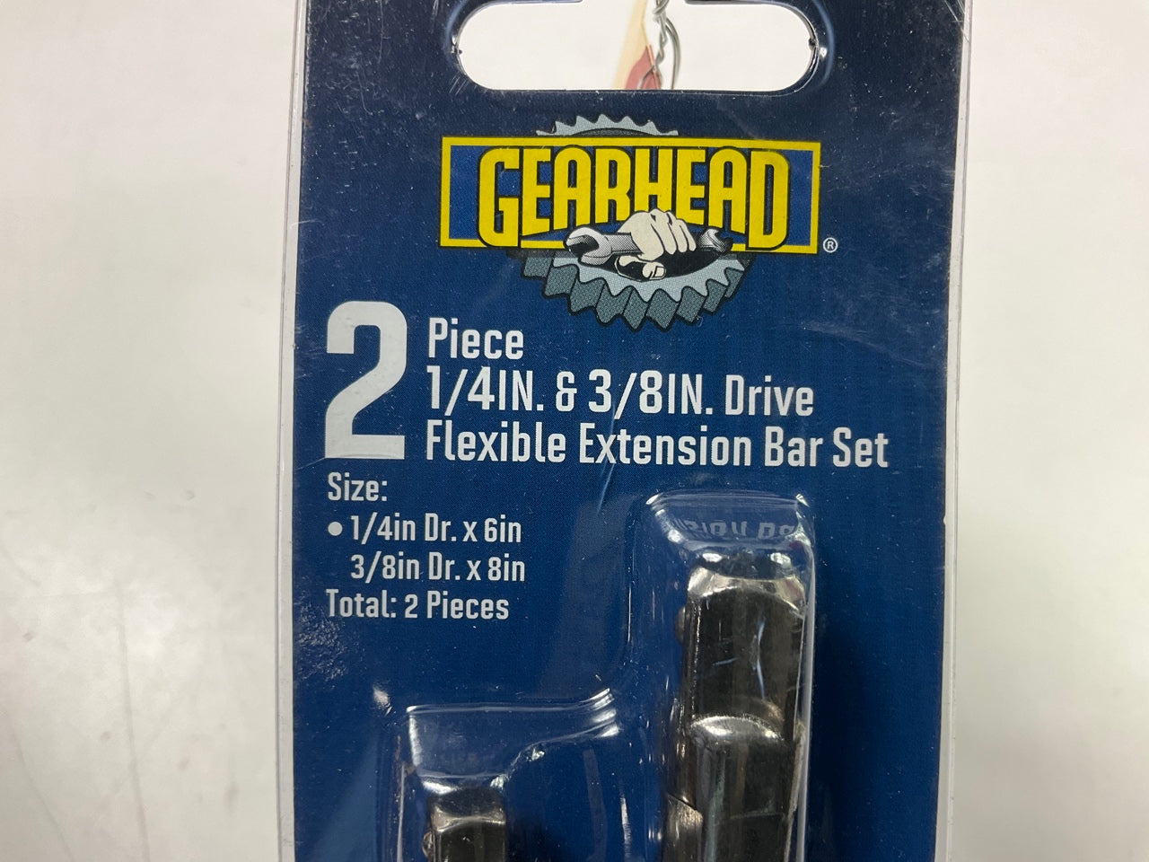 Gearhead GH6070 1/4'' & 3/8'' Flexible Extension Bar Set, 2-Piece