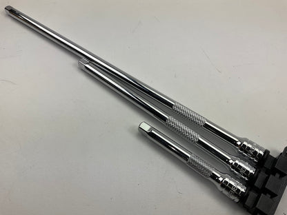 Gearhead GH6072 1/4'' Drive Extension Bar Set, 3-Piece Type 2