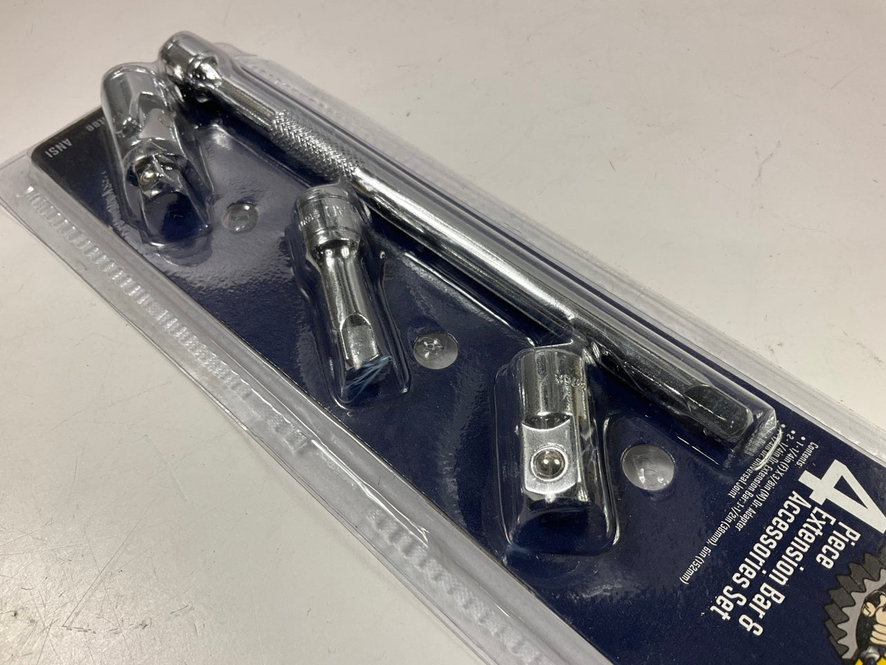 Gearhead GH6074 1/4'' Drive Extension Bar & Accessories Set, 4-Piece