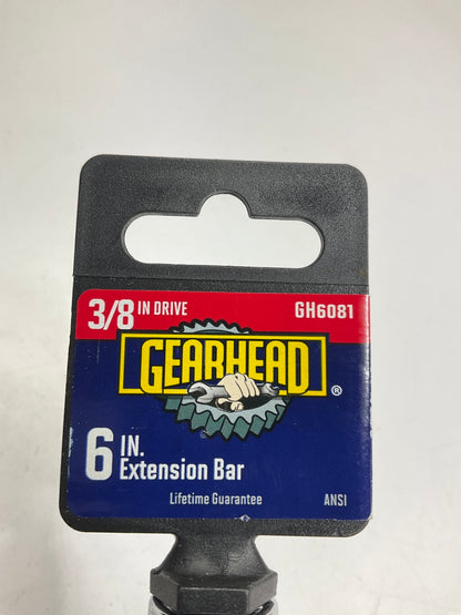 Gearhead GH6081 3/8'' Drive, 6'' Extension Bar