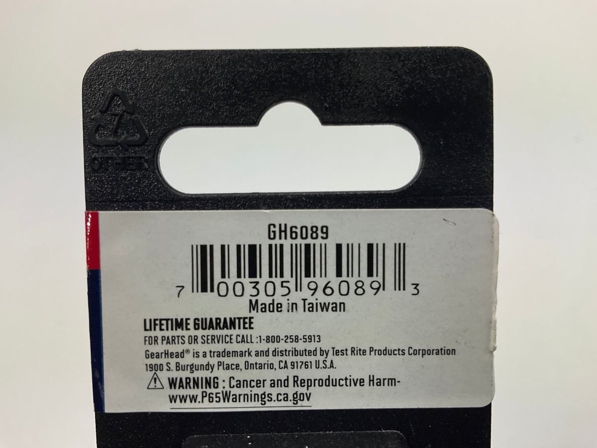 Gearhead GH6089 3/8'' Drive X 9-1/2'' Flex Handle
