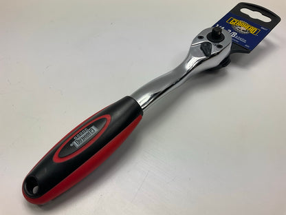 Gearhead GH6217 1/4'' & 3/8'' Dual Drive Offset Soft Handle Ratchet