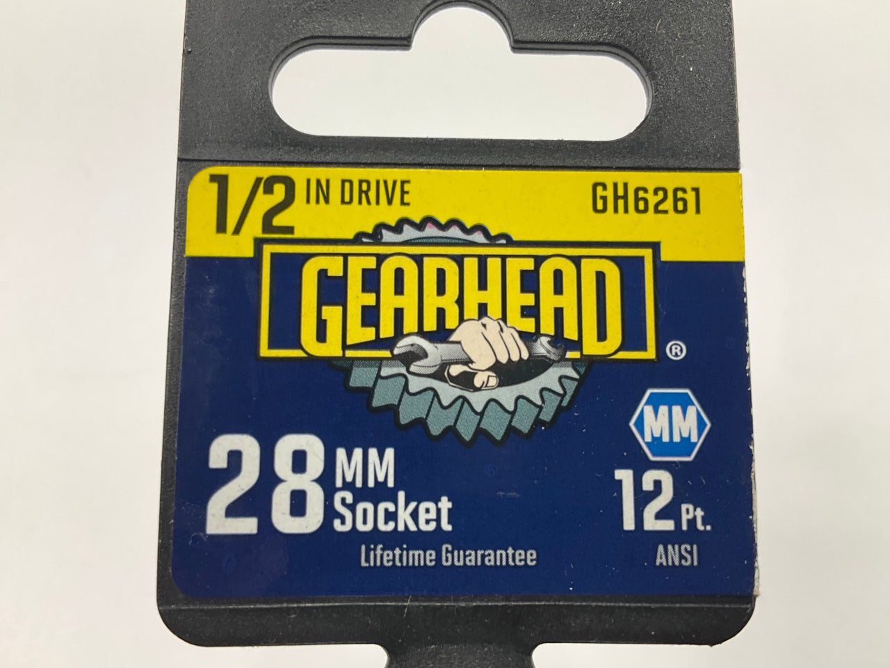 Gearhead GH6261 1/2'' Drive X 28mm Metric 12PT Socket