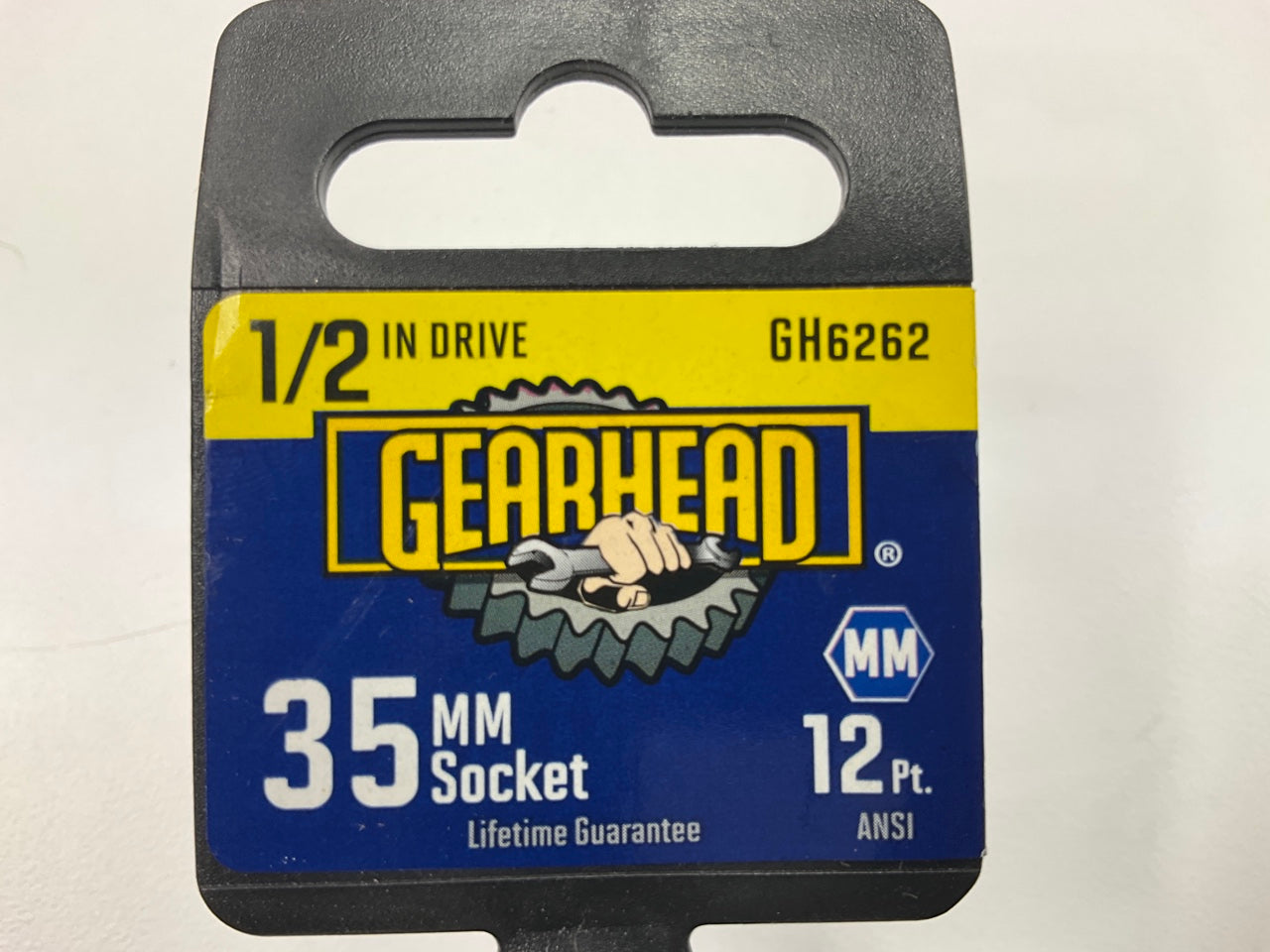 Gearhead GH6262 1/2'' Drive X 35mm Metric 12PT Socket