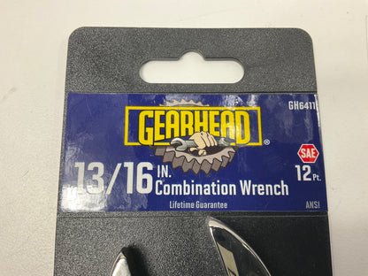 Gearhead GH6411 Combination Wrench, 13/16''