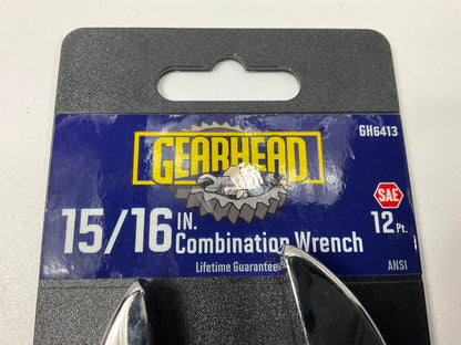 Gearhead GH6413 Combination Wrench, 15/16''