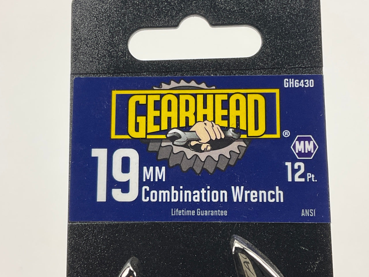 Gearhead GH6430 19mm Combination Wrench Metric 12PT