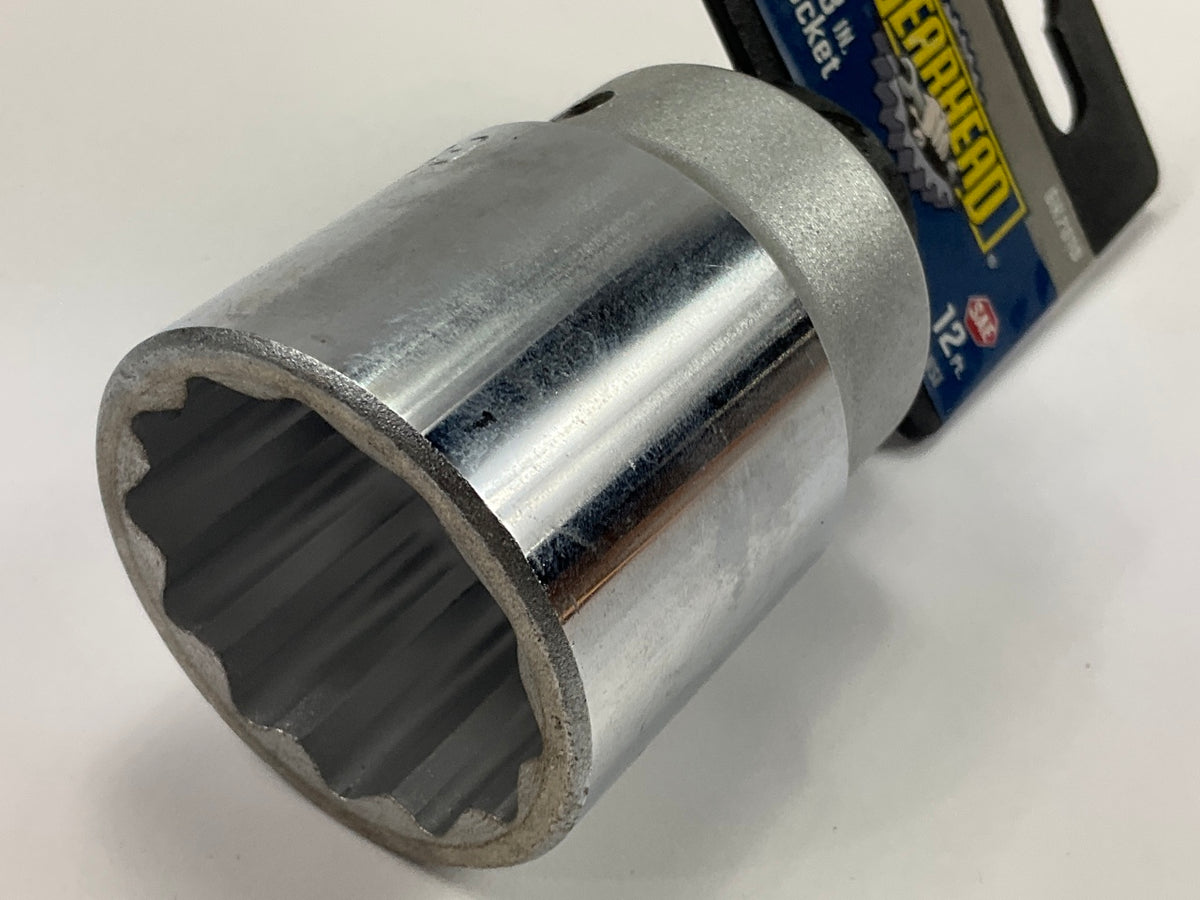 Gearhead GH7010 3/4'' Drive X 1-3/8'', 12 PT Socket
