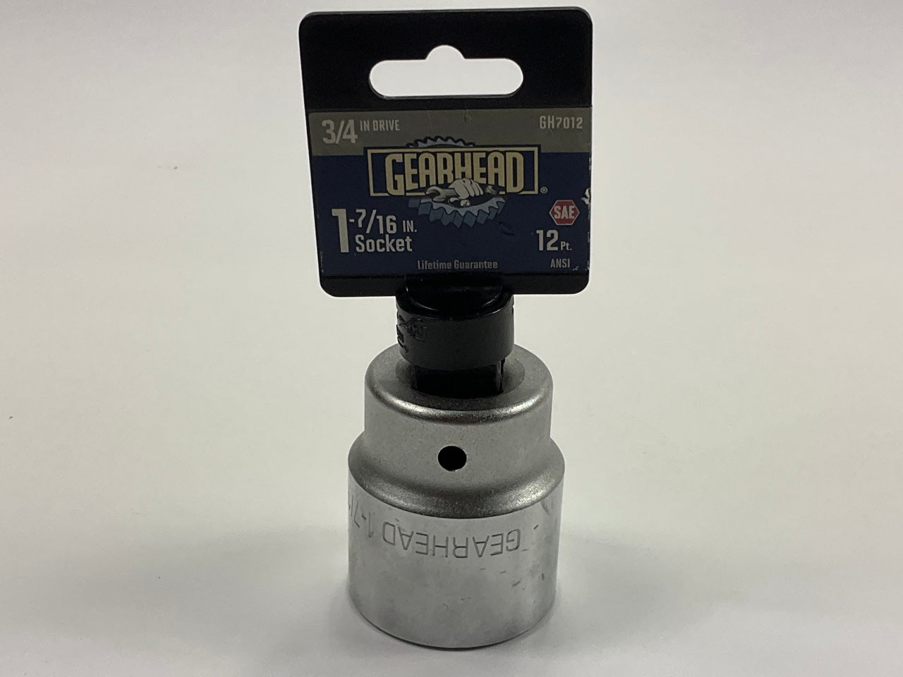 Gearhead GH7012 3/4'' Drive X 1-7/16'' SAE 12PT Socket