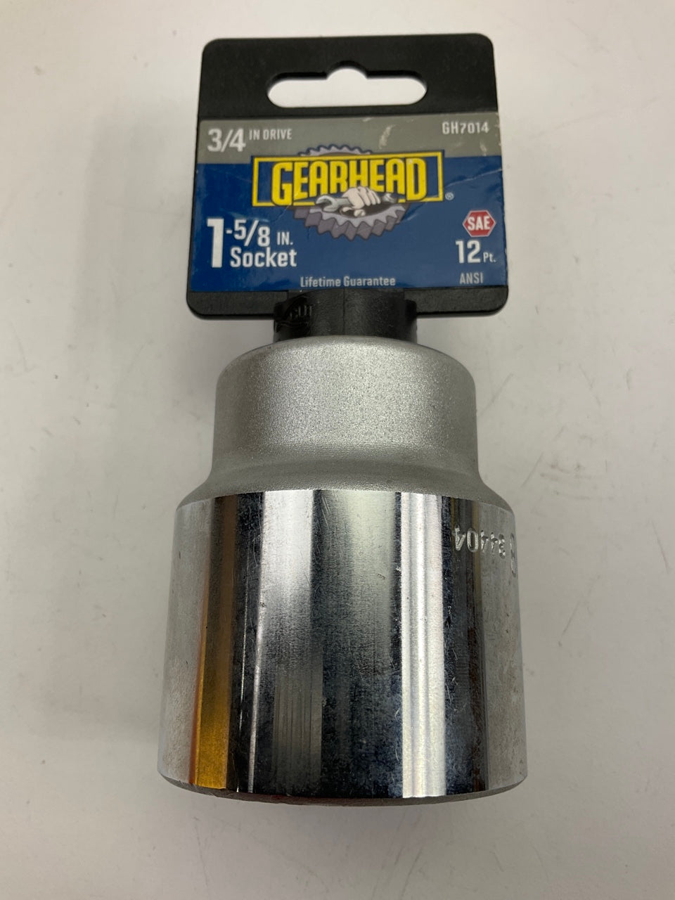 Gearhead GH7014 3/4'' Drive, 1-5/8'' Socket, 12 Point