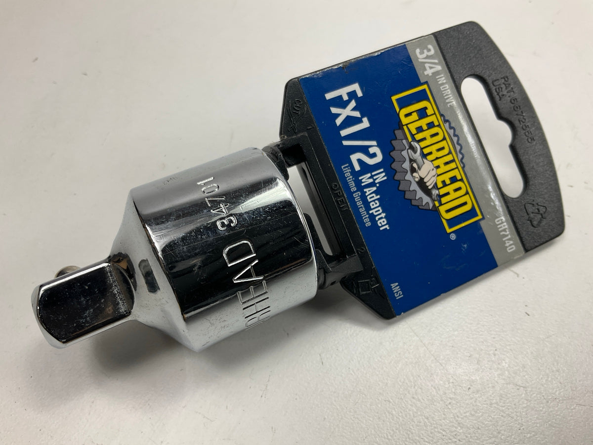 Gearhead GH7140 1/2'' Socket Adapter, 3/4'' Drive