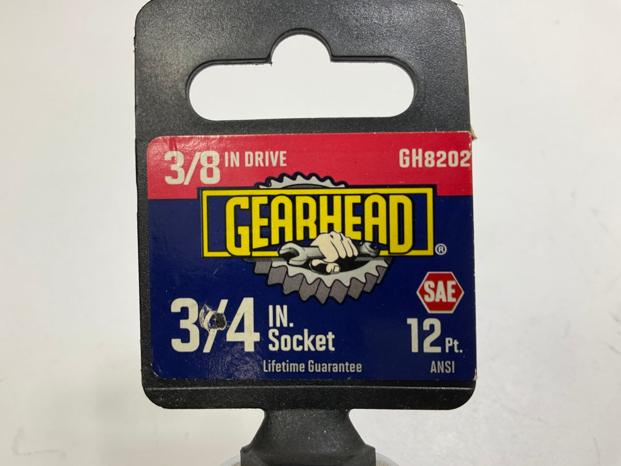Gearhead GH8202 3/8'' Drive, 12 Point, 3/4'' Socket