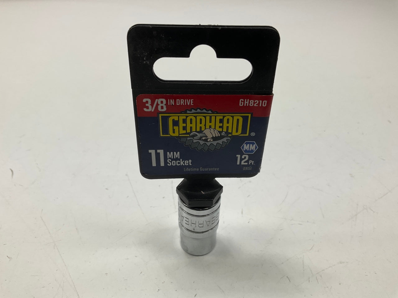 Gearhead GH8210 3/8'' Drive, 12 Point, 11MM Metric Socket