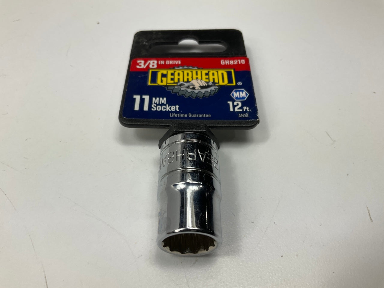 Gearhead GH8210 3/8'' Drive, 12 Point, 11MM Metric Socket