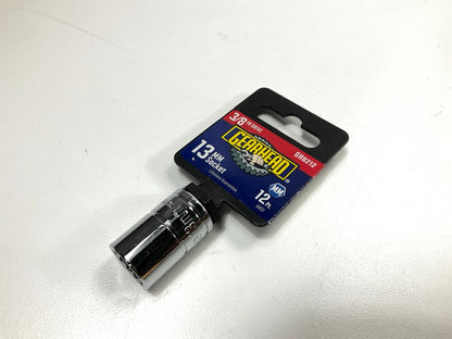 Gearhead GH8212 3/8'' Drive, 12 Point, 13mm Metric Socket