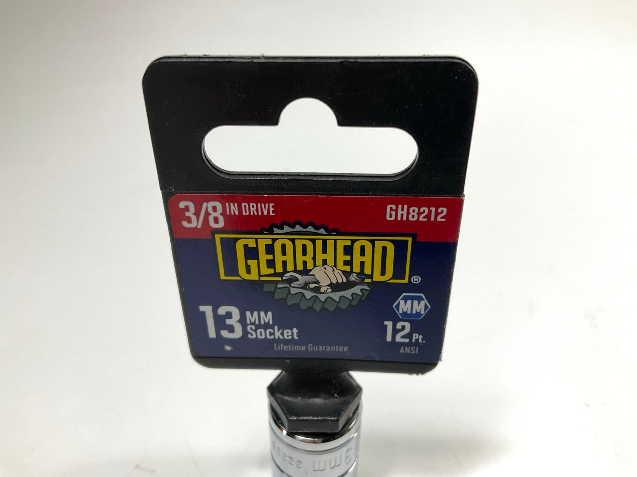 Gearhead GH8212 3/8'' Drive, 12 Point, 13mm Metric Socket
