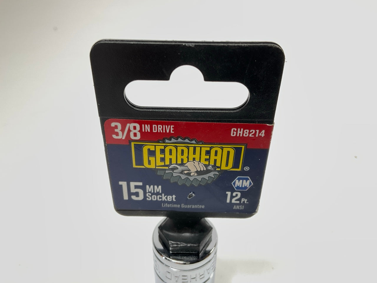 Gearhead GH8214 3/8'' Drive, 12 Point, 15MM Socket