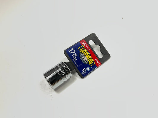 Gearhead GH8216 3/8'' Drive, 12 Point, 17MM Socket