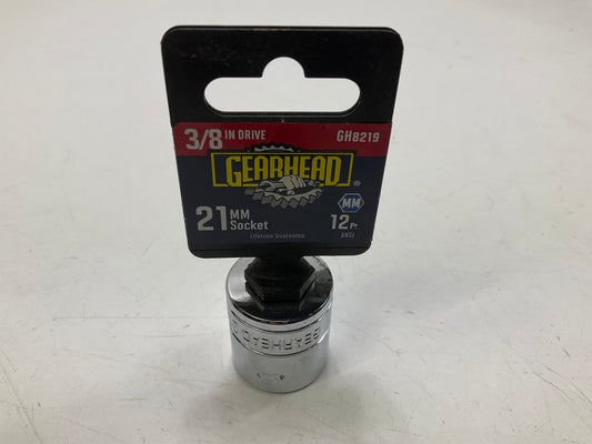 Gearhead GH8219 3/8'' Drive, 12 Point, 21mm Socket