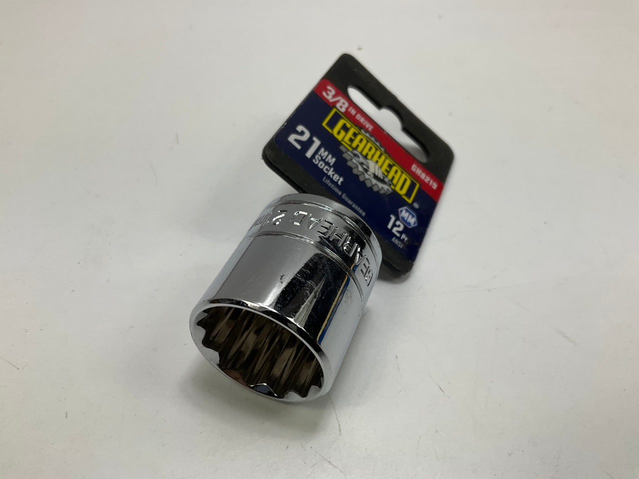 Gearhead GH8219 3/8'' Drive, 12 Point, 21mm Socket