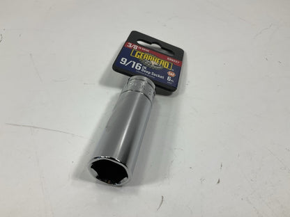 Gearhead GH8227 3/8'' Drive, 6 Point, 9/16'' Deep Socket