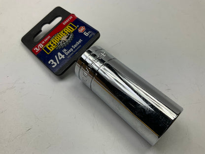 Gearhead GH8230 3/8'' Drive X 3/4 In Deep SAE 6 Point Socket