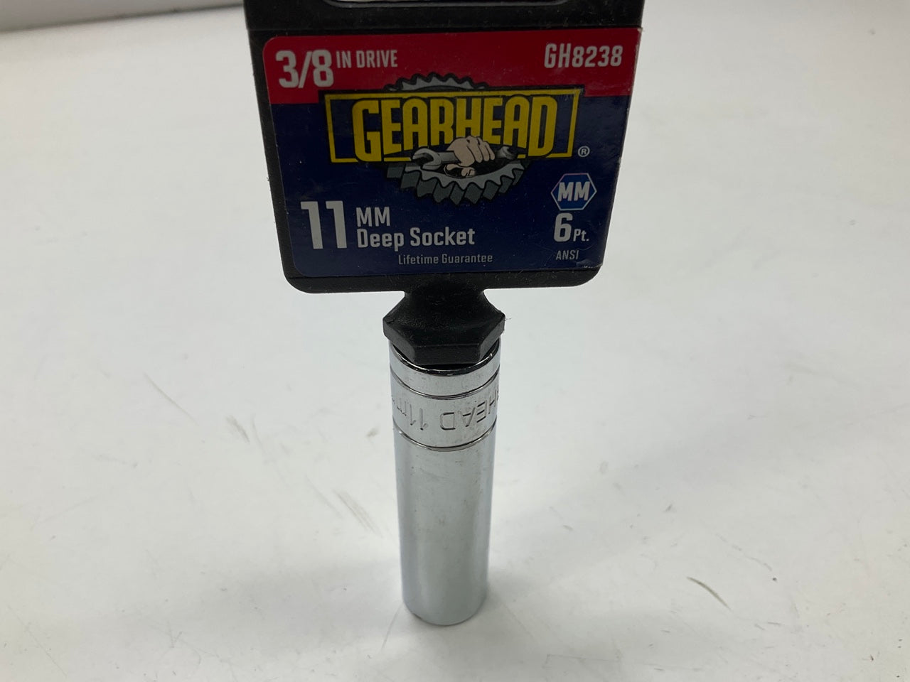 Gearhead GH8238 3/8'' Drive, 6 Point, 11MM Deep Metric Socket