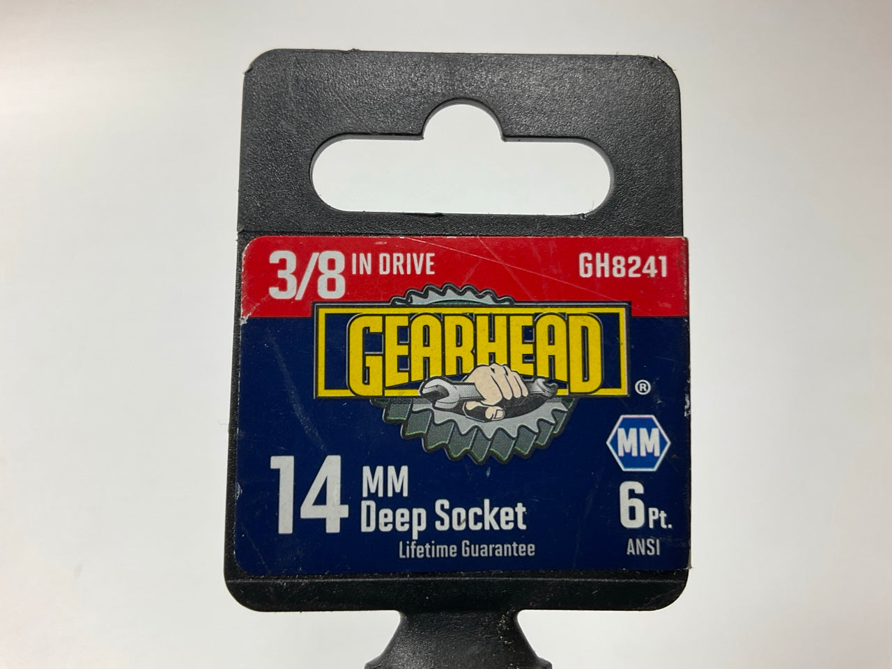 Gearhead GH8241 3/8'' Drive, 6 Point, 14mm Metric Deep Socket