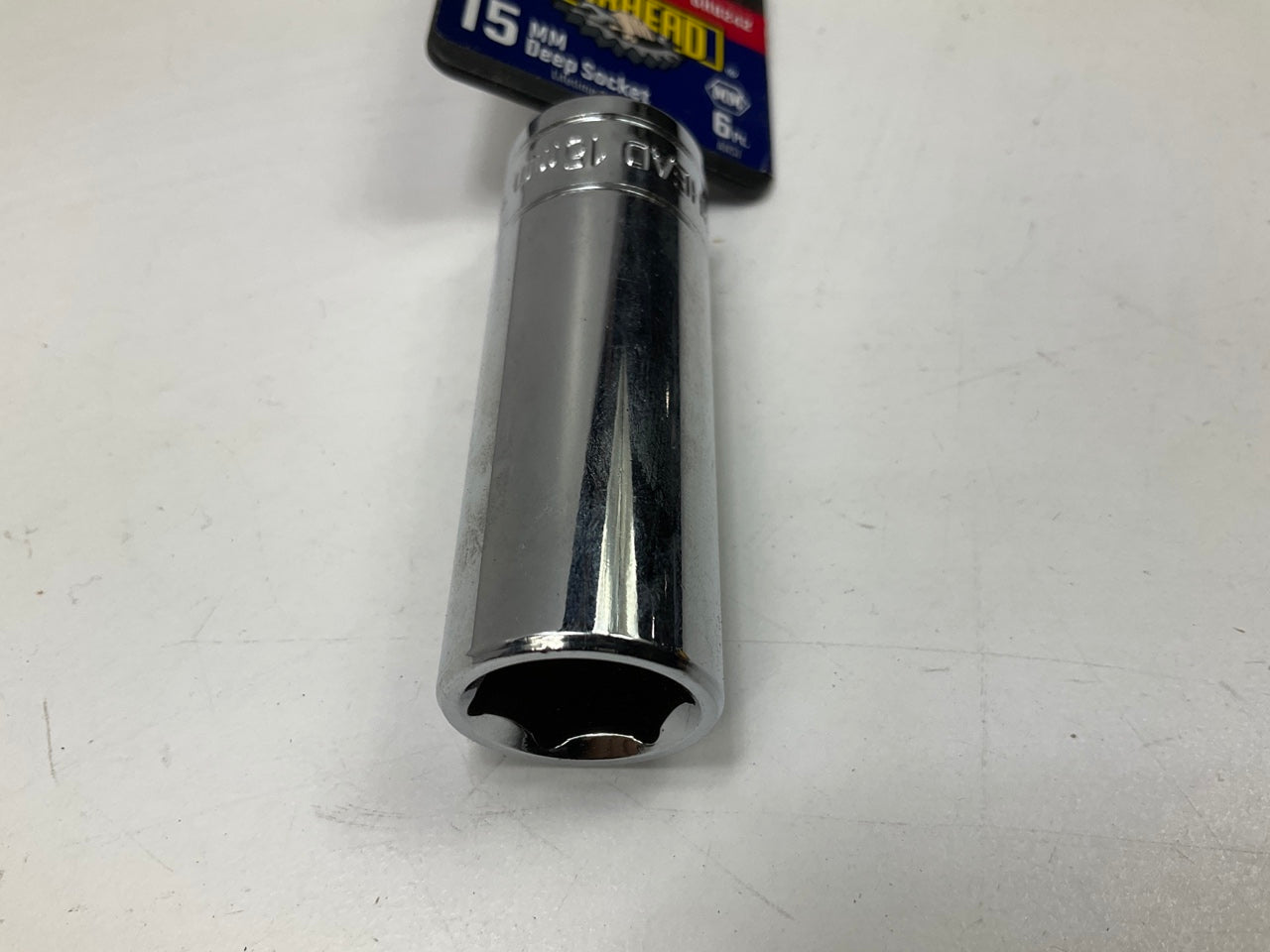 Gearhead GH8242 3/8'' Drive, 6 Point, 15MM Deep Metric Socket