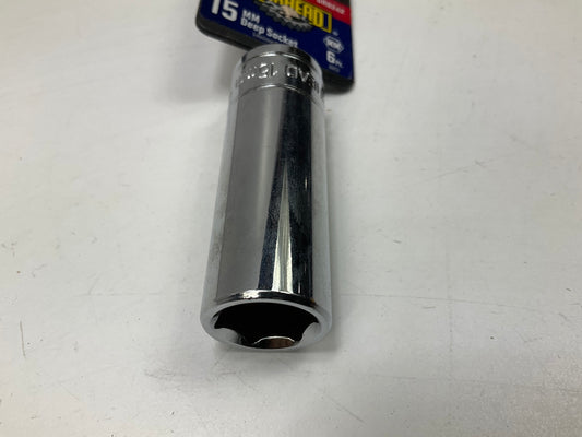 Gearhead GH8242 3/8'' Drive, 6 Point, 15MM Deep Metric Socket