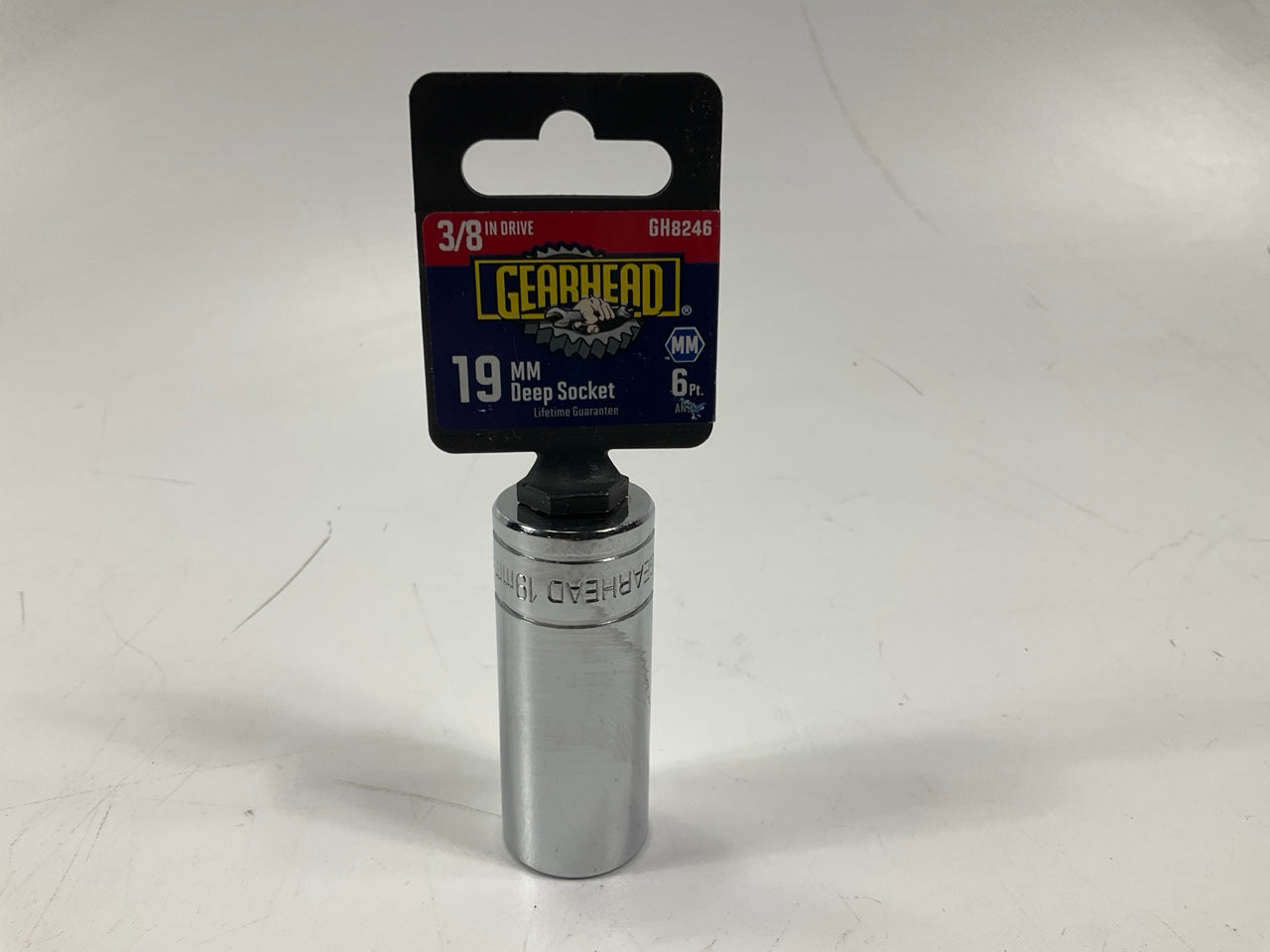 Gearhead GH8246 3/8'' Drive, 6 Point, 19mm Metric Deep Socket