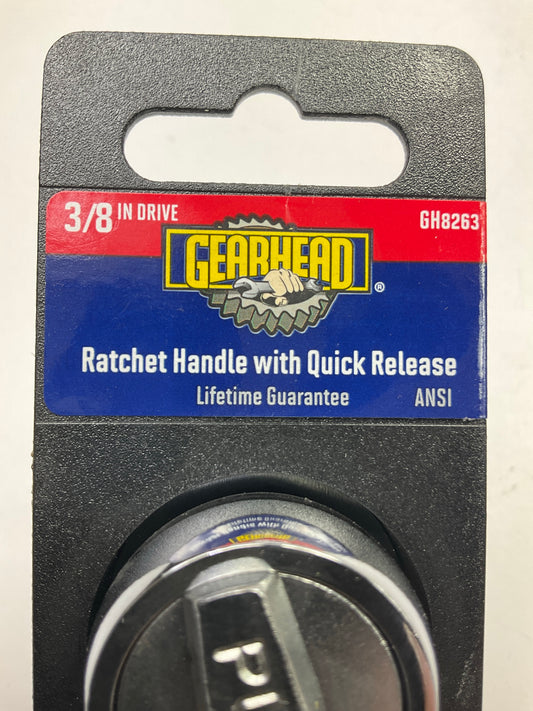 Gearhead GH8263 3/8'' Drive Ratchet Handle With Quick Release