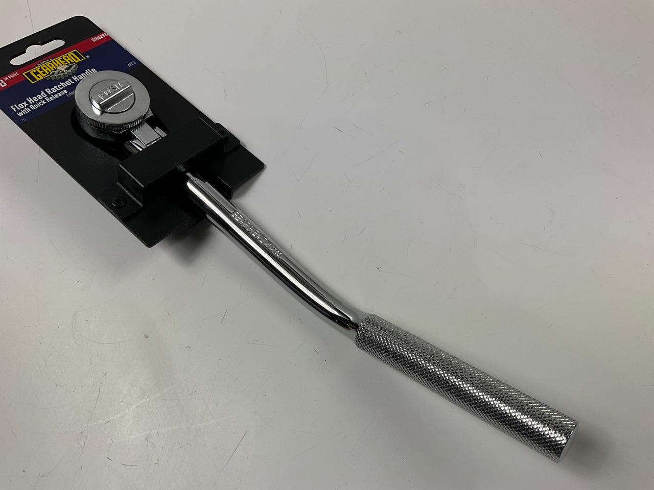Gearhead GH8265 3/8'' Drive Flex Head Quick Release Ratchet Handle