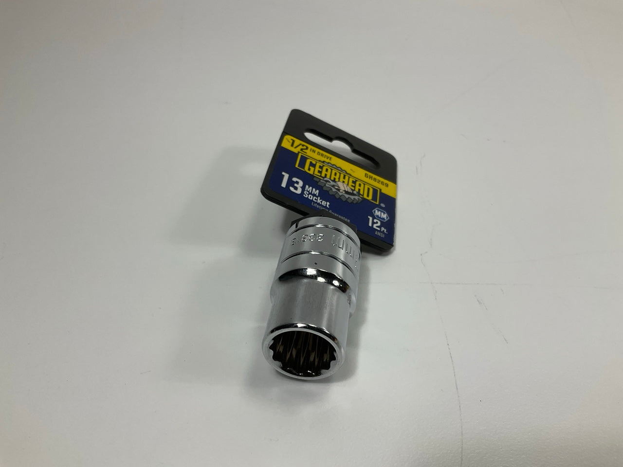 Gearhead GH8269 1/2'' Drive, 12 Point, 13mm Metric Socket