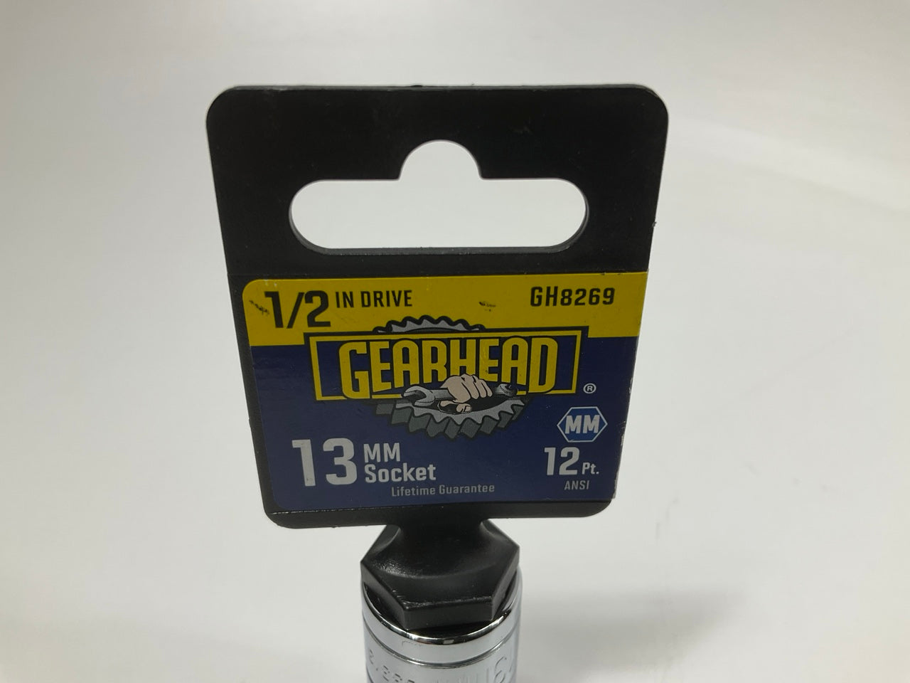 Gearhead GH8269 1/2'' Drive, 12 Point, 13mm Metric Socket