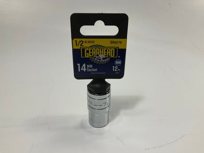 Gearhead GH8270 1/2'' Drive, 12 Point, 14MM Socket