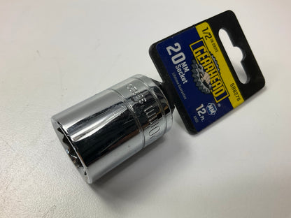 Gearhead GH8276 1/2'' Drive, 12 Point, 20mm Metric Socket