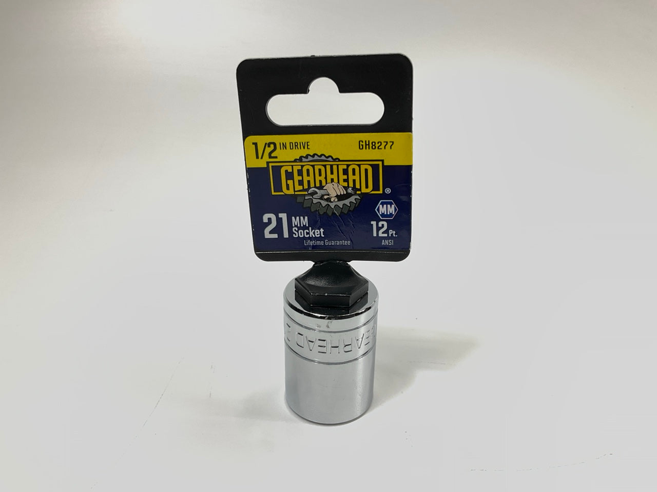 Gearhead GH8277 1/2'' Drive, 12 Point, 21MM Socket