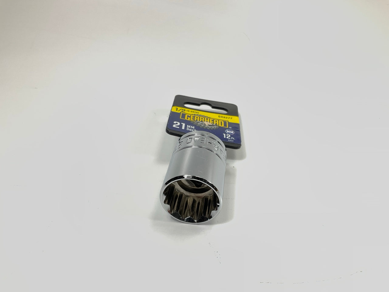 Gearhead GH8277 1/2'' Drive, 12 Point, 21MM Socket