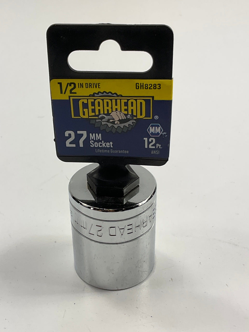Gearhead GH8283 1/2'' Drive X 27mm 12 Point Socket
