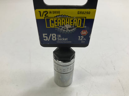 Gearhead GH8290 1/2'' Drive, 12 Point, 5/8'' Socket
