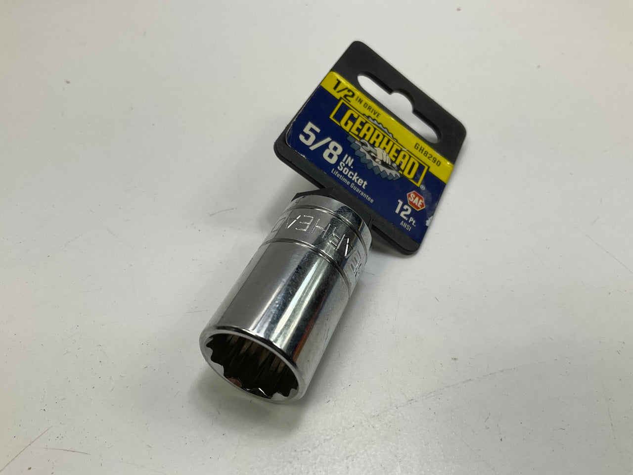 Gearhead GH8290 1/2'' Drive, 12 Point, 5/8'' Socket