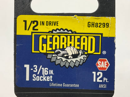 Gearhead GH8299 1/2'' Drive X 1-3/16'' SAE 12PT Socket
