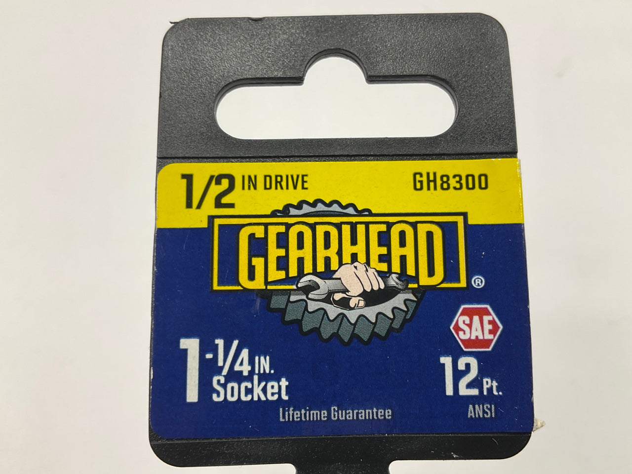 Gearhead GH8300 1/2'' Drive X 1-1/4'' SAE 12PT Socket