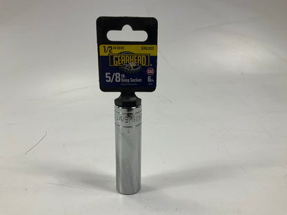 Gearhead GH8303 1/2'' Drive, 6 Point, 5/8'' Deep Socket