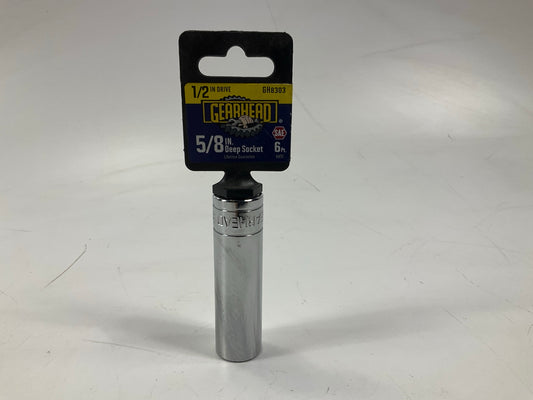 Gearhead GH8303 1/2'' Drive, 6 Point, 5/8'' Deep Socket