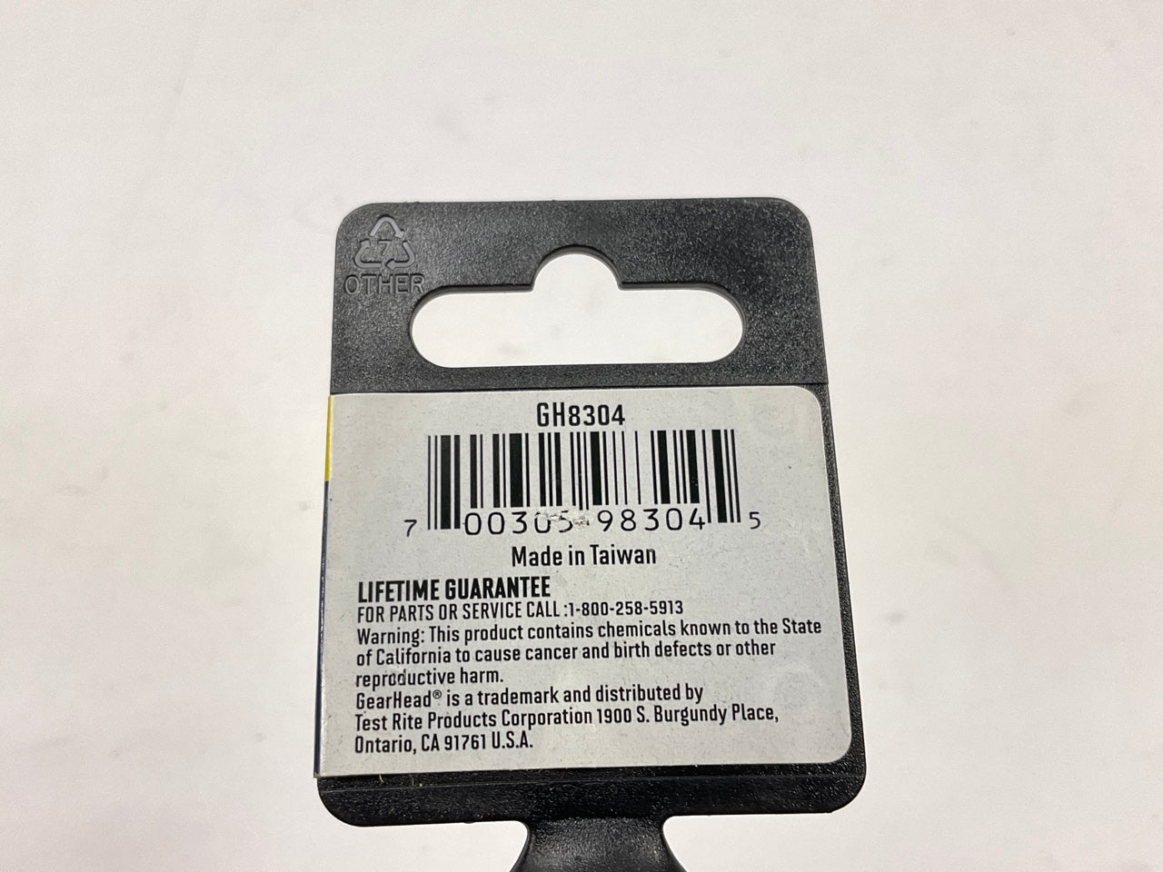 Gearhead GH8304 1/2 Drive 6PT 6 Point Deep Socket, 11/16''