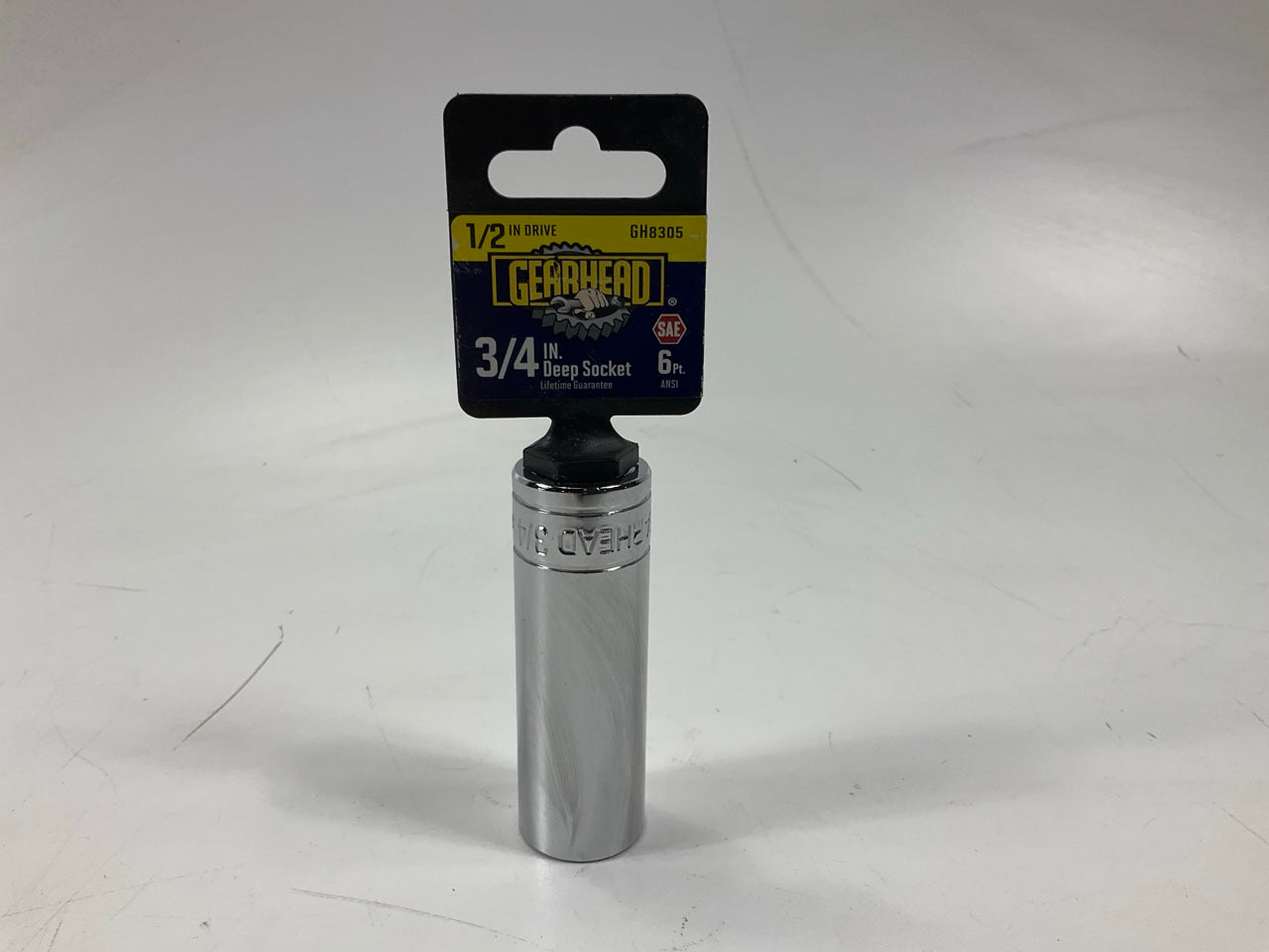 Gearhead GH8305 1/2'' Drive, 6 Point, 3/4'' Deep Socket