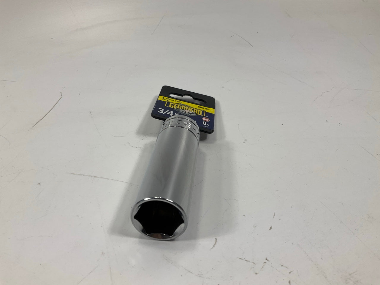 Gearhead GH8305 1/2'' Drive, 6 Point, 3/4'' Deep Socket