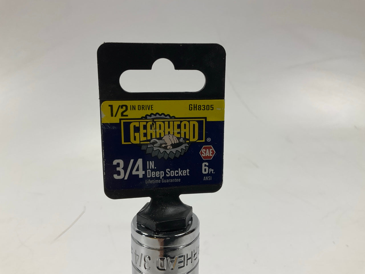 Gearhead GH8305 1/2'' Drive, 6 Point, 3/4'' Deep Socket
